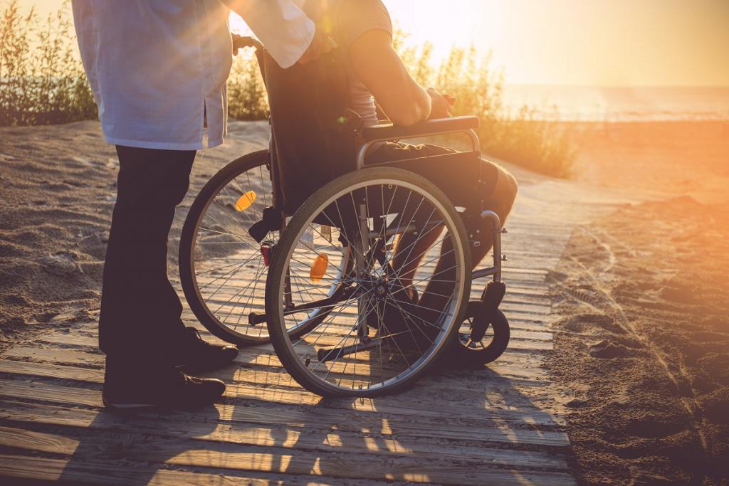 Wheelchair accessible beaches in the UK
