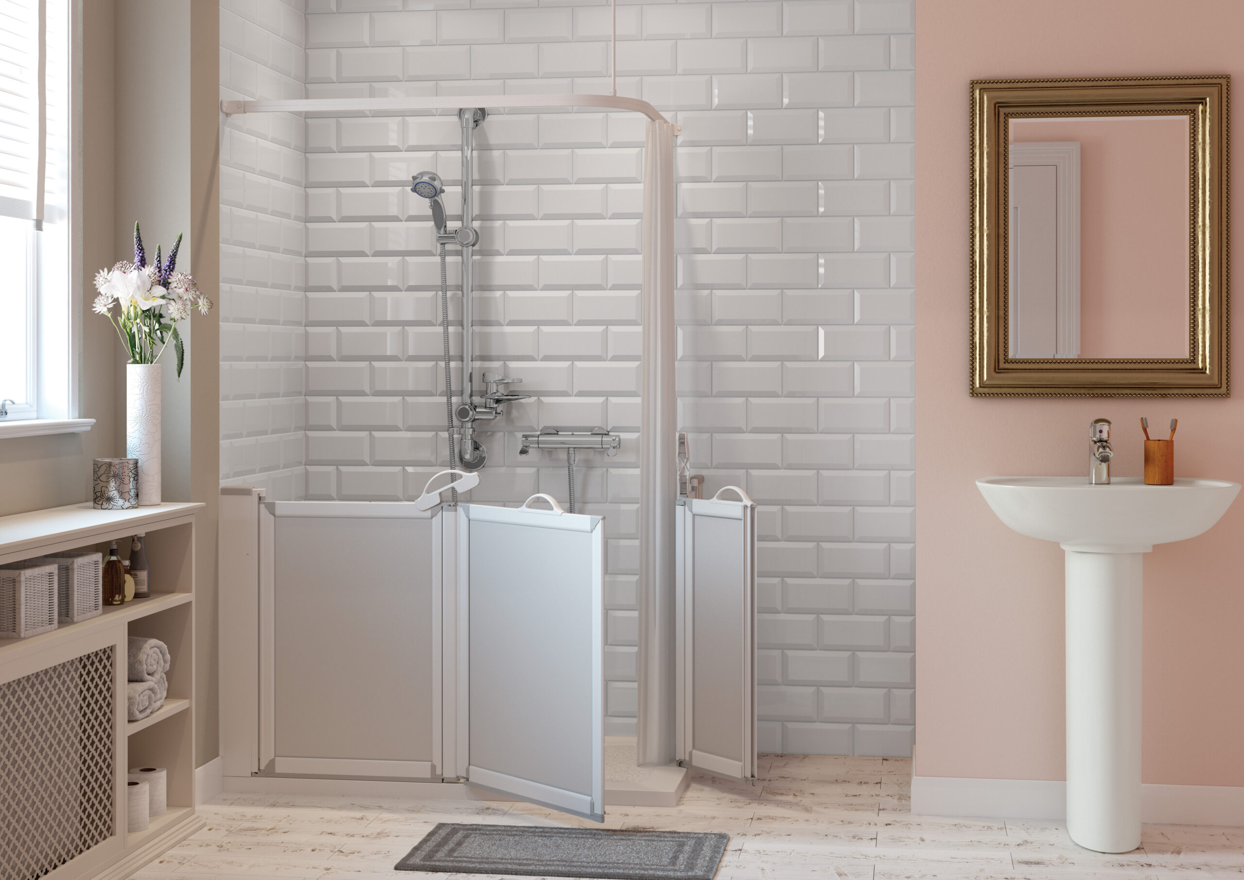 Hardraw Walk-in showers with seats