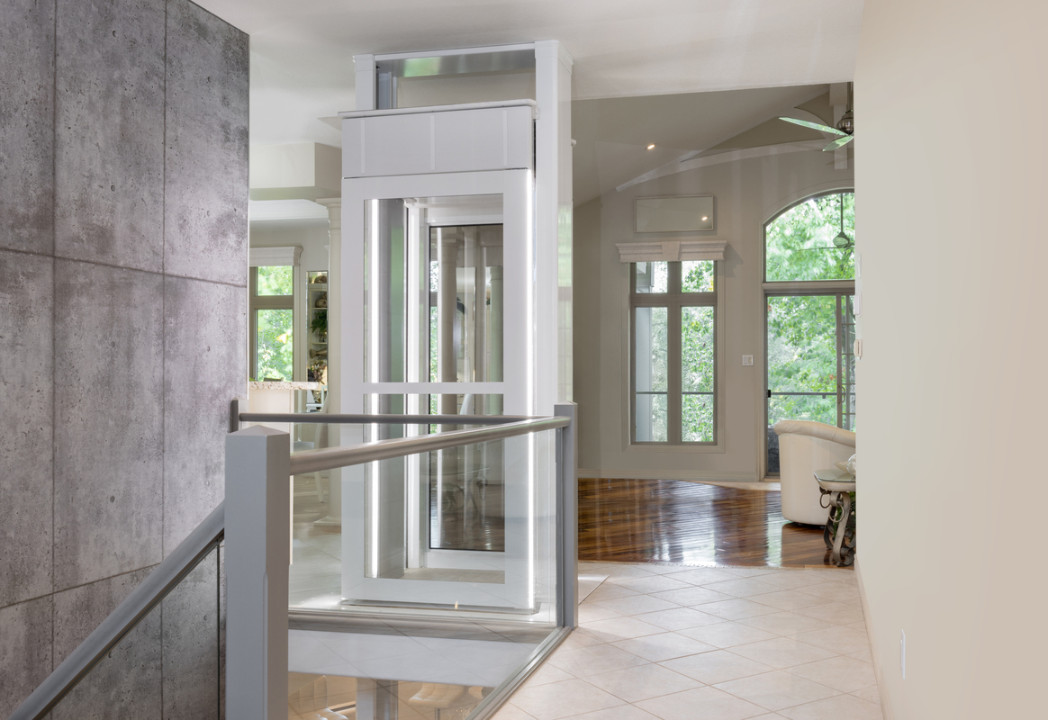 Luma Homelift installed in a home