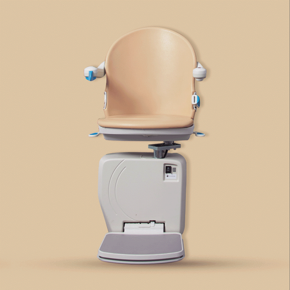 Age Uk Stairlift in beige colour