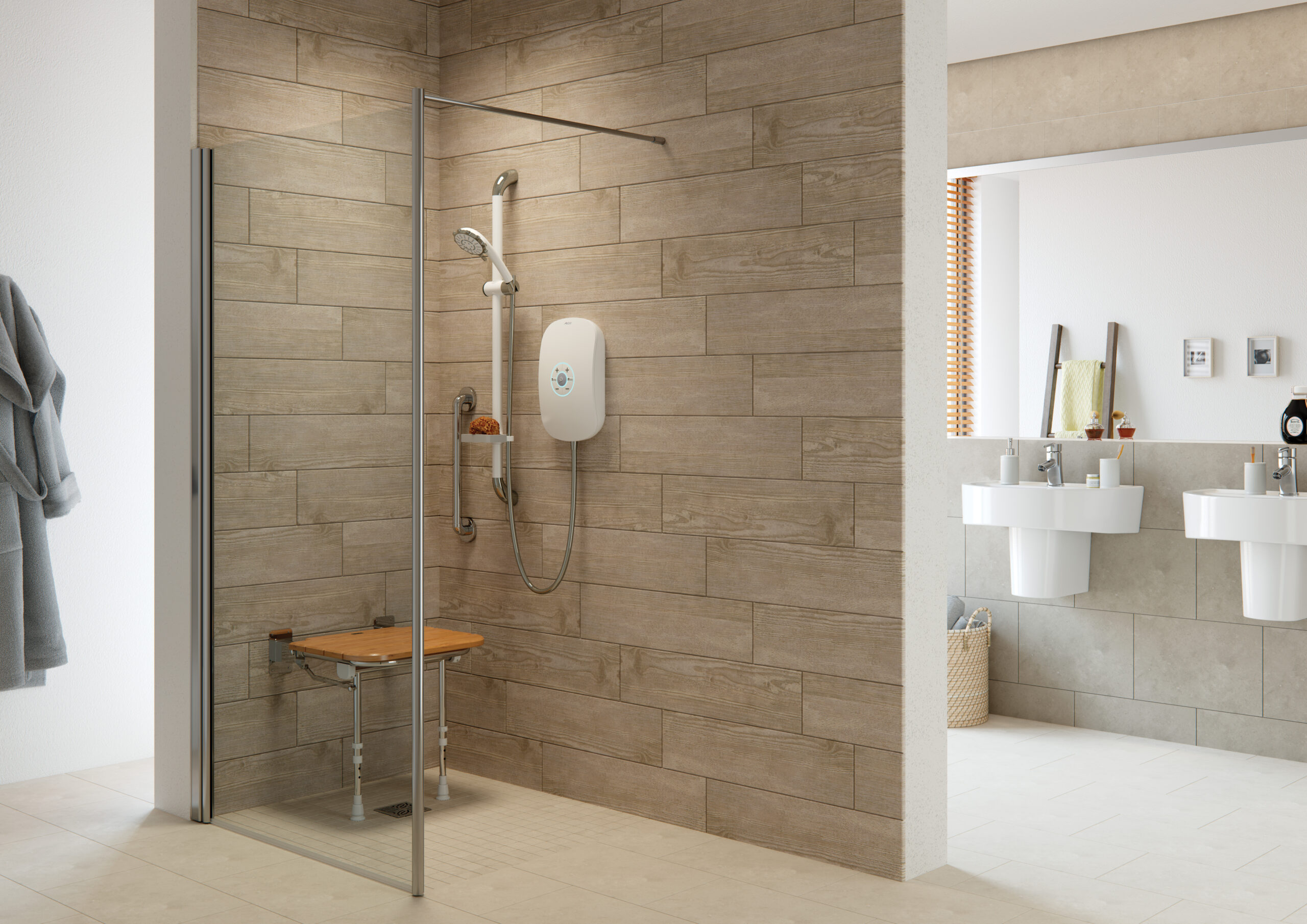 Wet Room Walk-in showers with seats