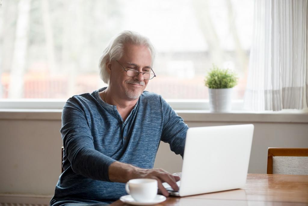 Advice for over 60s dating online