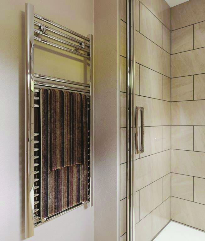 Bathing accessories - heated towel radiator
