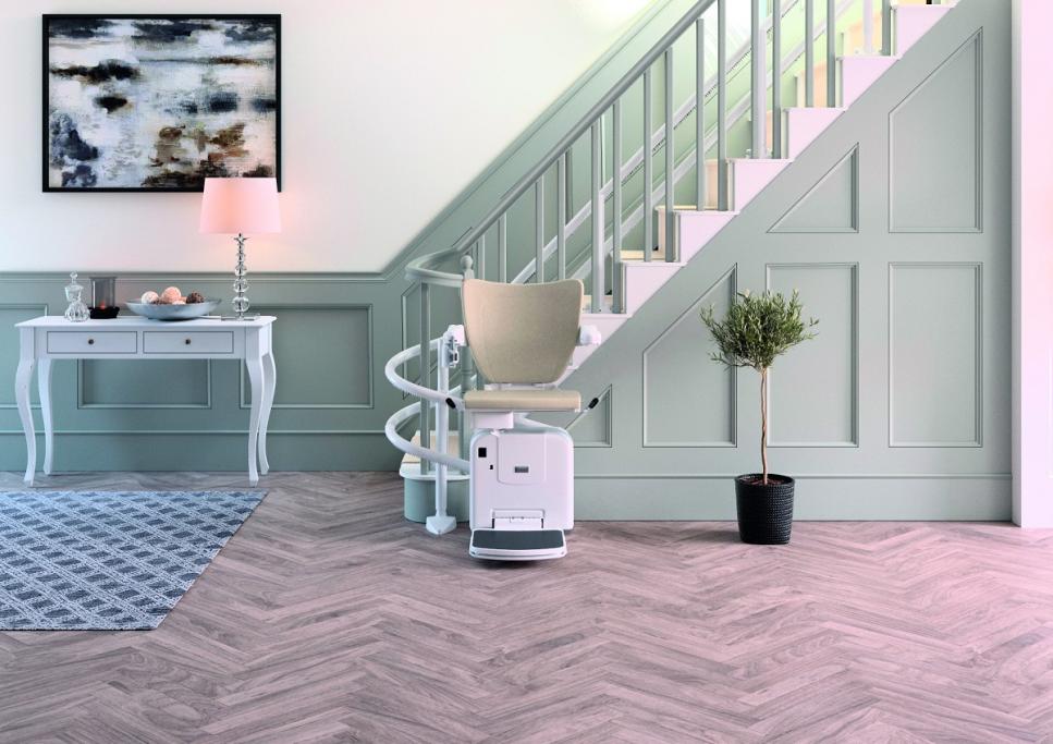 How long does it take to install a curved stairlift?