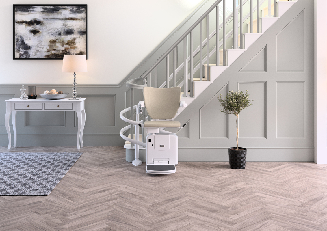 Age Uk straight stairlift